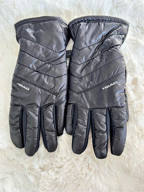 HEAD Women's Waterproof Hybrid Gloves Black 250